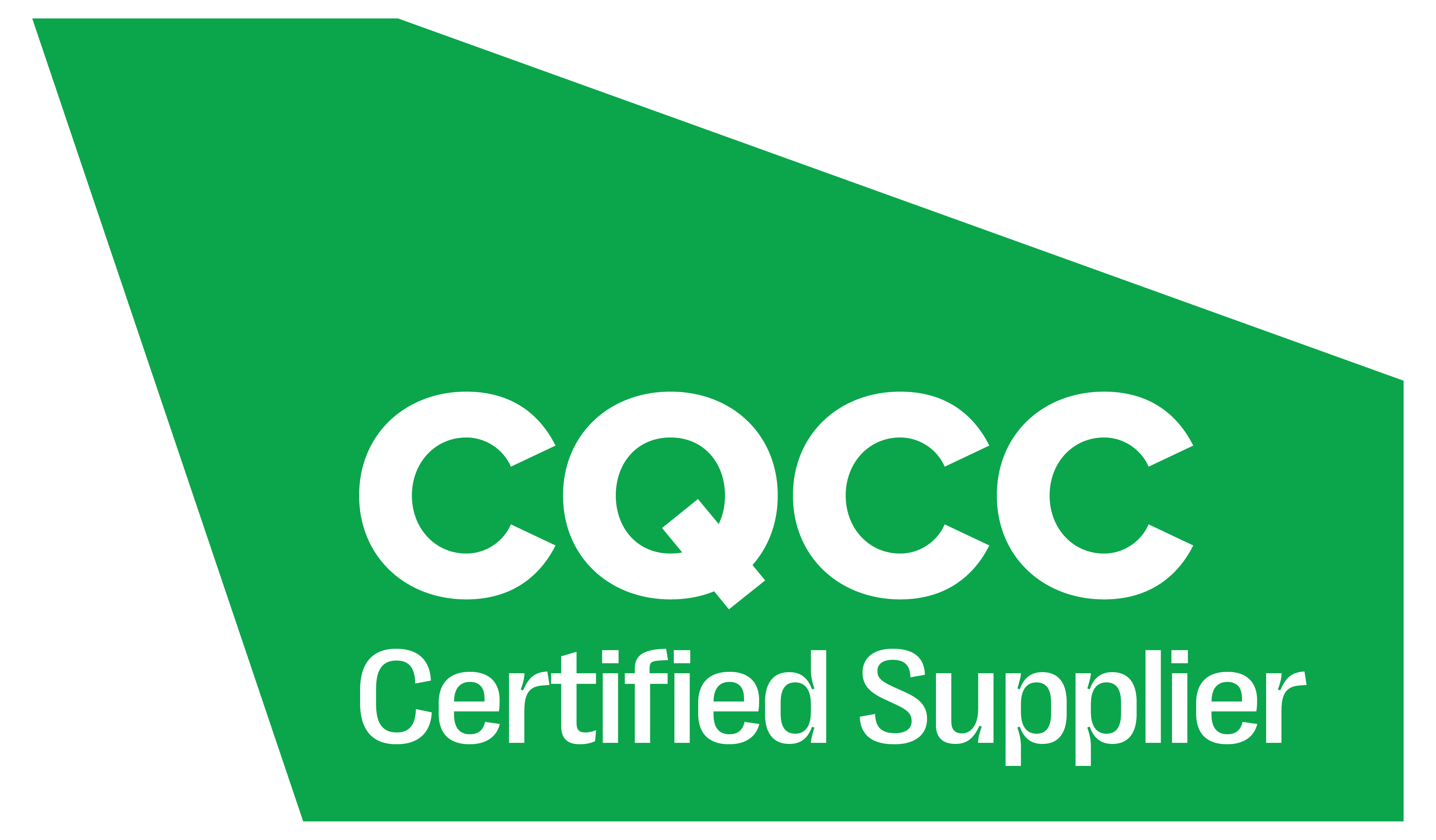 CQCC Certified Supplier badge